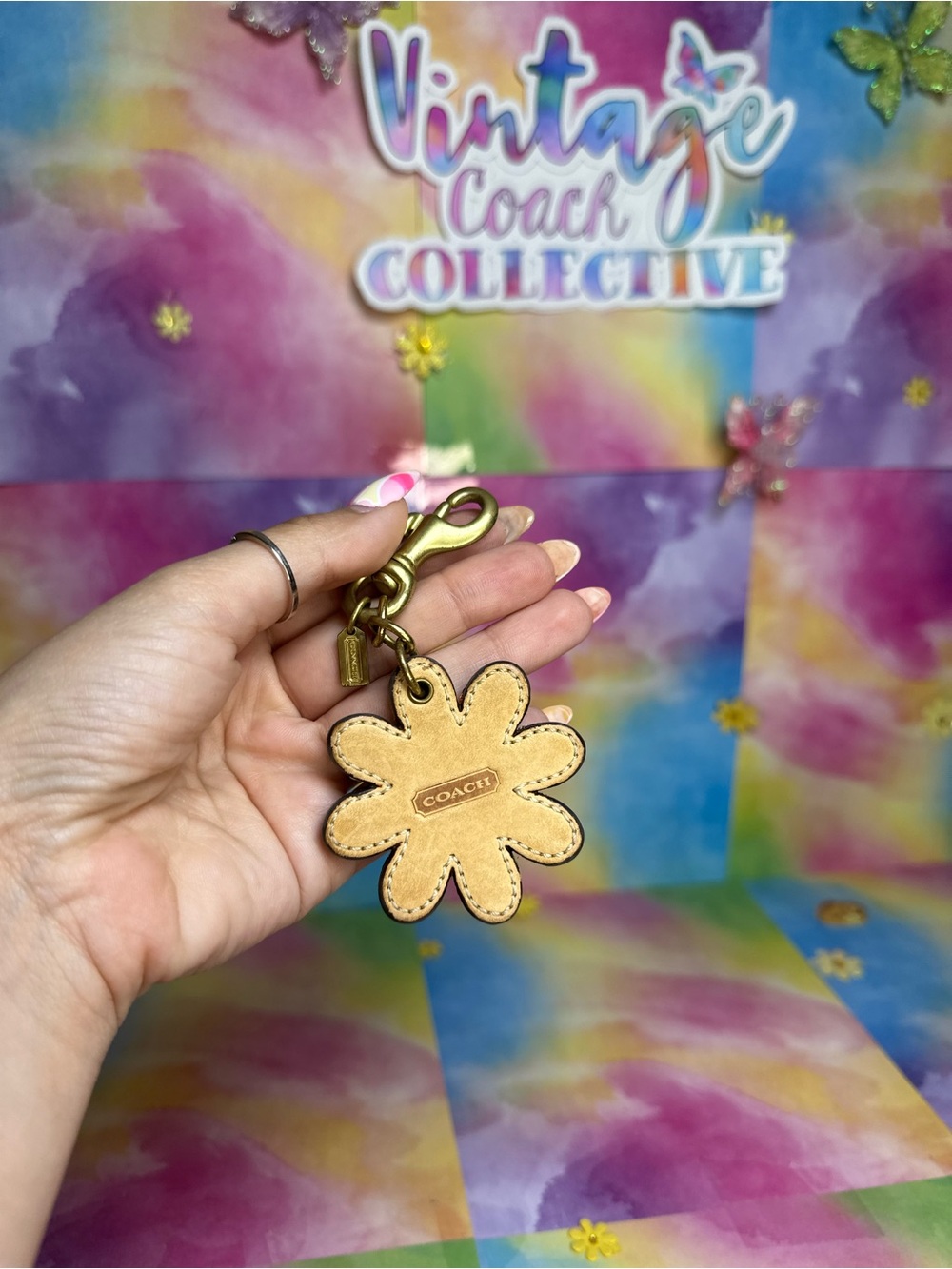 Coach patchwork daisy charm - Picture 5 of 8